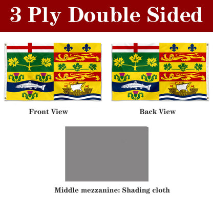 Fyon Coronation standard of Canada (1911) Flag Banner