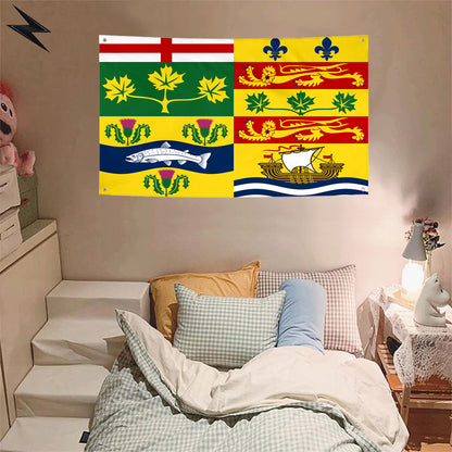 Fyon Coronation standard of Canada (1911) Flag Banner