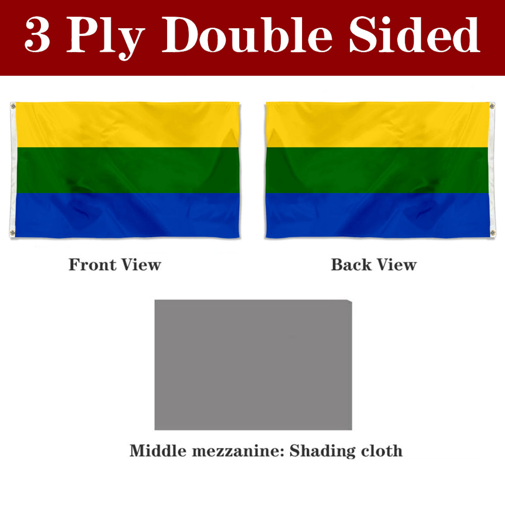 Fyon Corozal, Puerto Rico Flag Banner