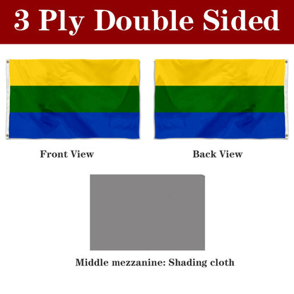 Fyon Corozal, Puerto Rico Flag Banner