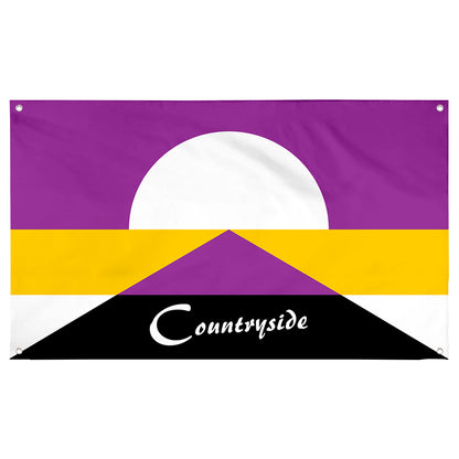 Fyon Countryside, Kansas Flag Banner
