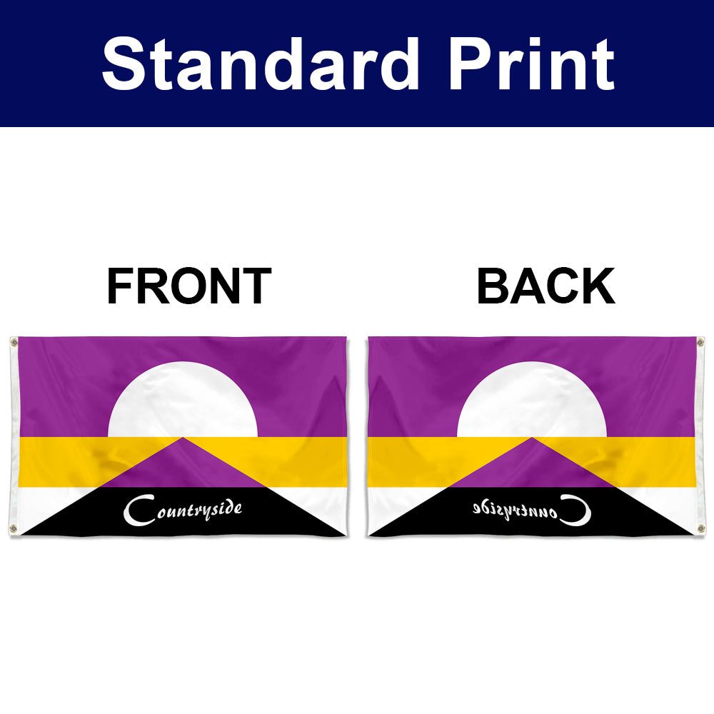 Fyon Countryside, Kansas Flag Banner
