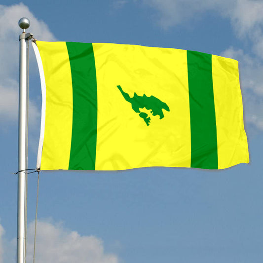 Fyon Municipality of Culebra, Puerto Rico Flag Indoor and outdoor banner