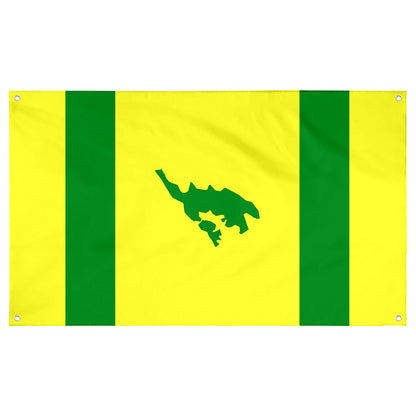 Fyon Municipality of Culebra, Puerto Rico Flag Indoor and outdoor banner