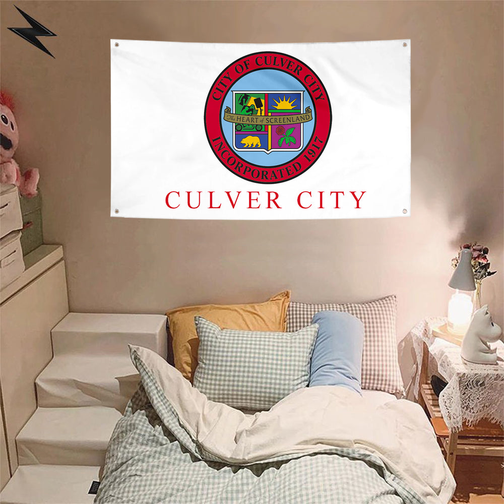 Fyon Culver City, California Flag Banner