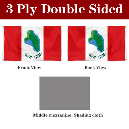 Fyon Cumberland Head, New York Flag Banner