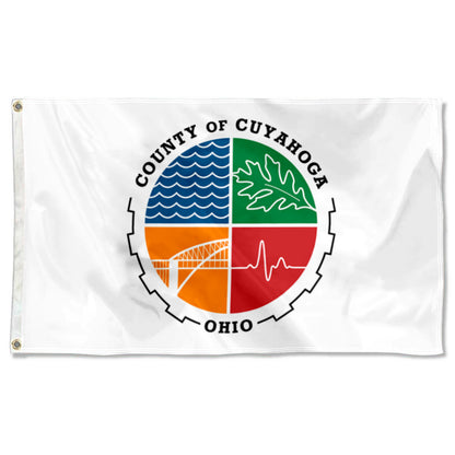 Fyon Cuyahoga County Flag Banner