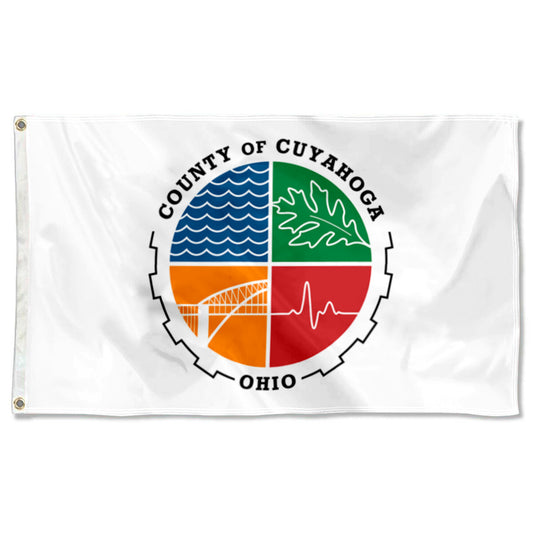 Fyon Cuyahoga County Flag Banner