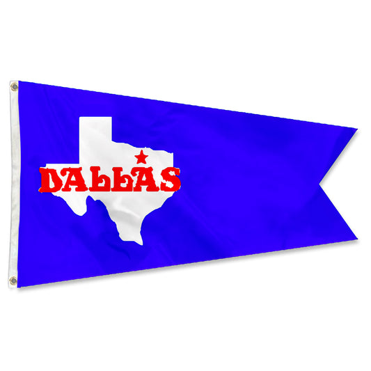 Fyon Dallas, Texas (1916–1954) Flag Banner
