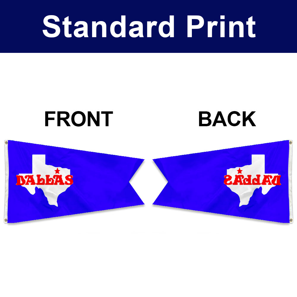 Fyon Dallas, Texas (1916–1954) Flag Banner