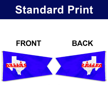 Fyon Dallas, Texas (1916–1954) Flag Banner