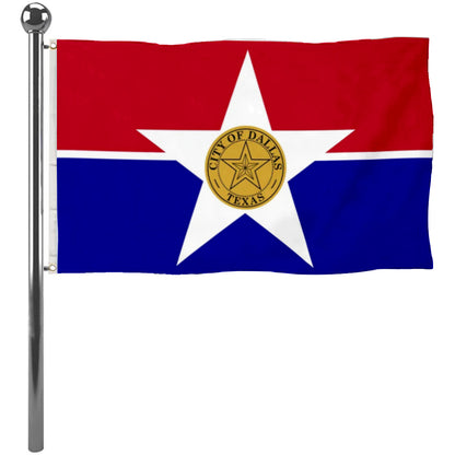 Fyon Dallas,Texas Flag Banner