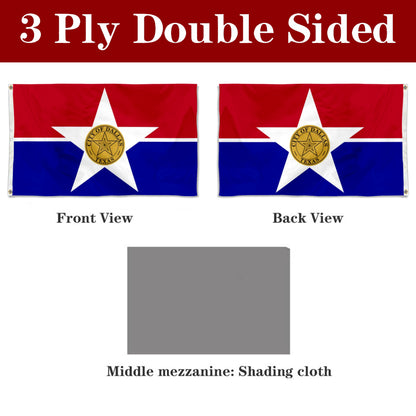 Fyon Dallas,Texas Flag Banner
