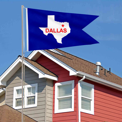 Fyon Dallas,Texas (1954-1967)Flag Banner