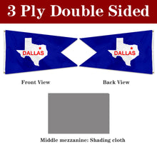 Fyon 1954-1967 Dallas Flag Texas Flags Banner