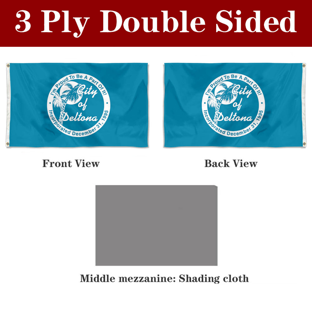 Fyon Deltona, Florida Flag Banner