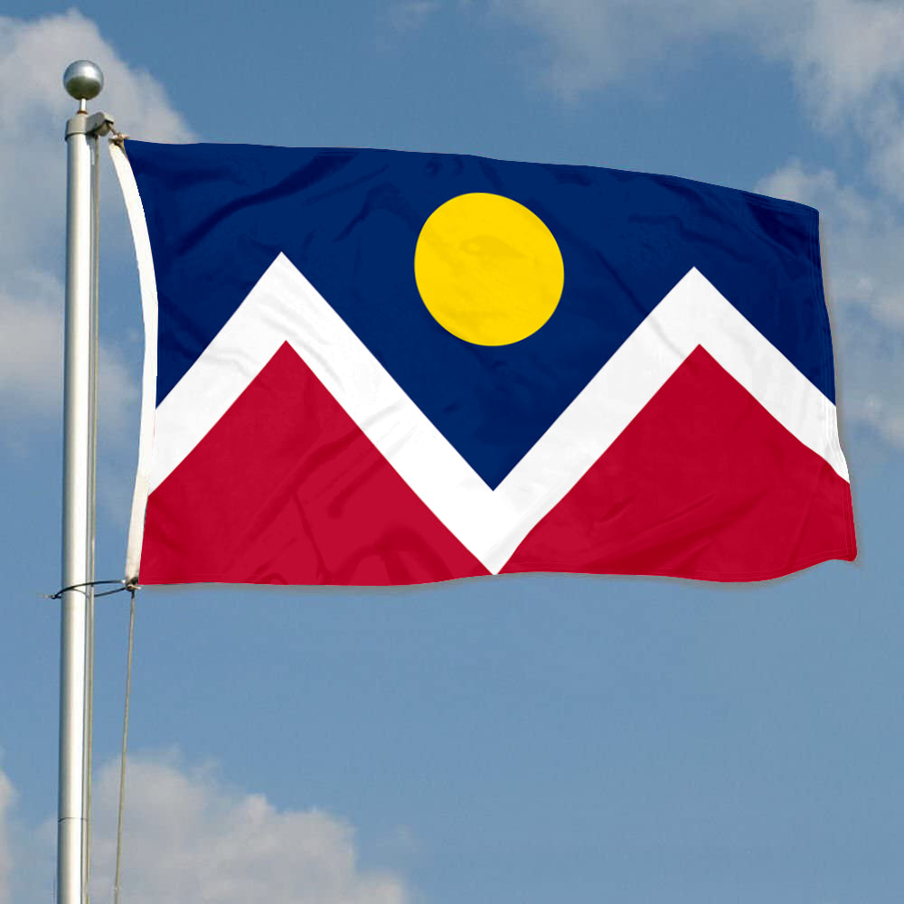 Fyon Denver, Colorado flag  Banner
