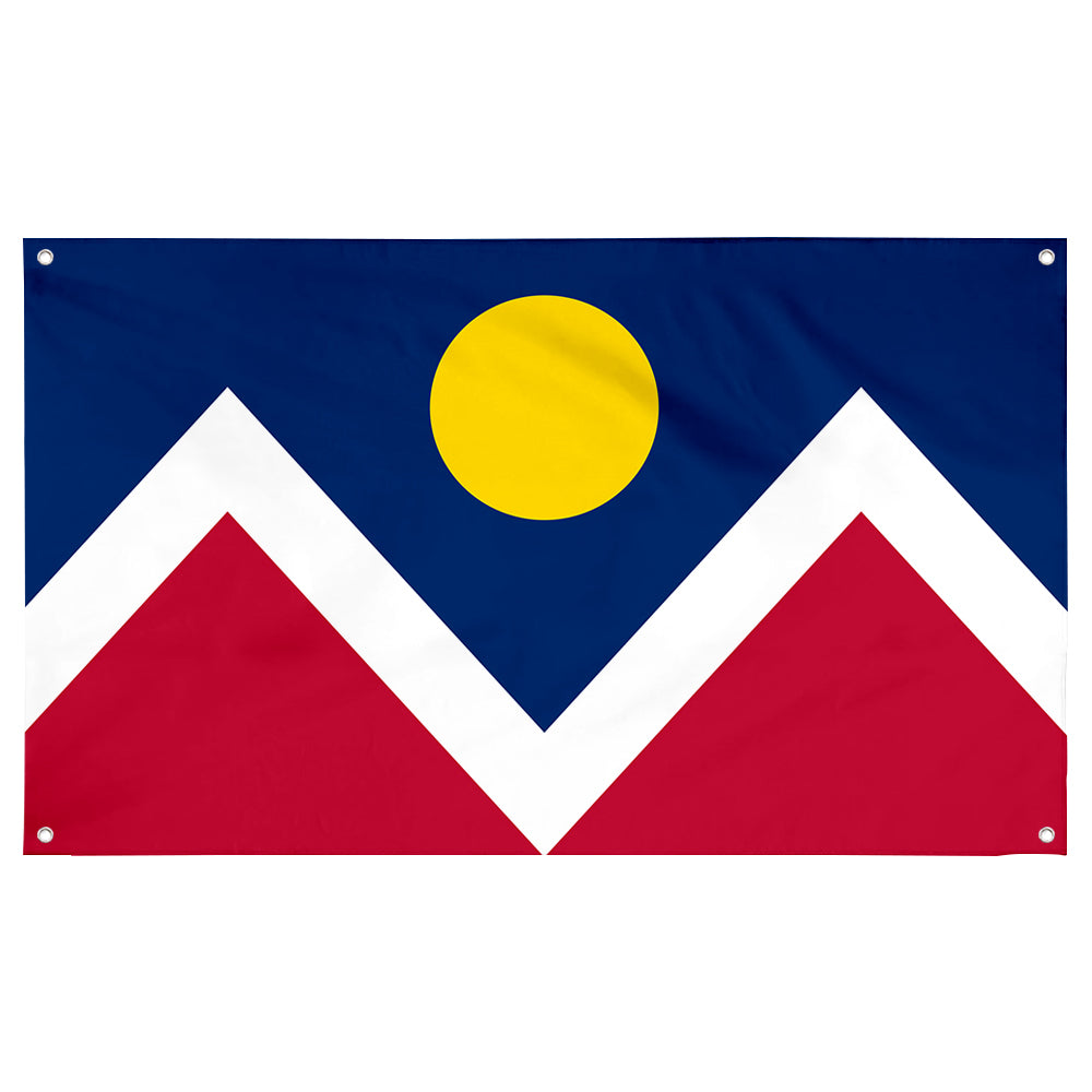 Fyon Denver, Colorado flag  Banner