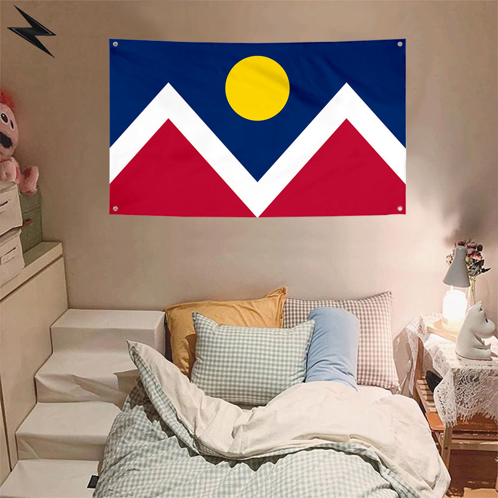 Fyon Denver, Colorado flag  Banner