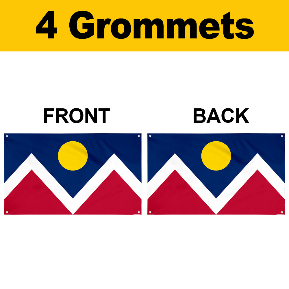 Fyon Denver, Colorado flag  Banner