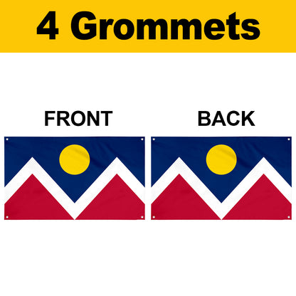 Fyon Denver, Colorado flag  Banner