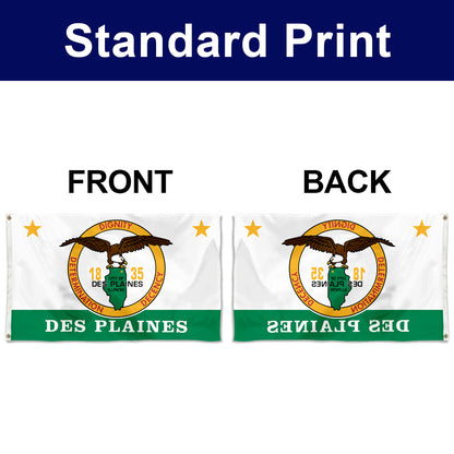 Fyon Des Plaines, Illinois Flag Banner