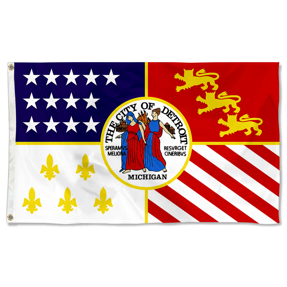 Fyon Detroit (1976–2000), Michigan Flag Banner