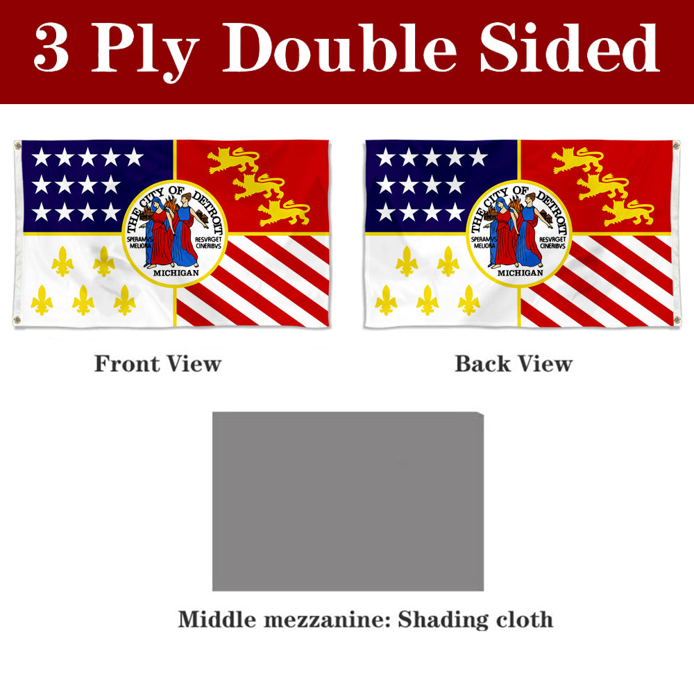 Fyon Detroit (1976–2000), Michigan Flag Banner