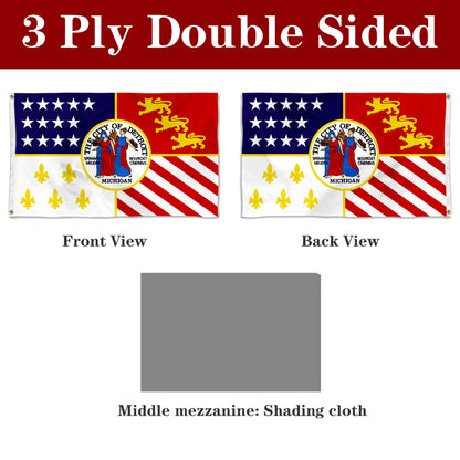 Fyon Detroit (1976–2000), Michigan Flag Banner