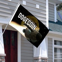 Fyon Double-sided Dogecoin Flag Banner