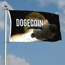 Fyon Double-sided Dogecoin Flag Banner