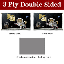 Fyon Double-sided Dogecoin Flag Doge WOW Banner