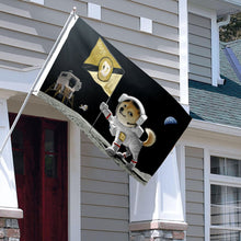 Fyon Double-sided Dogecoin Flag Doge WOW Banner