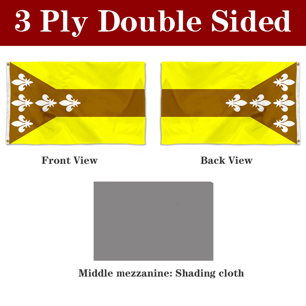 Fyon Dorado, Puerto Rico Flag Banner