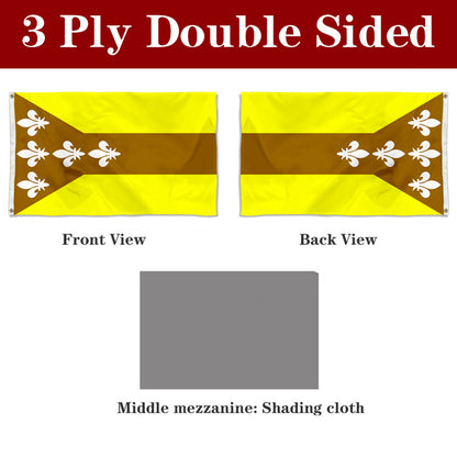 Fyon Dorado, Puerto Rico Flag Banner