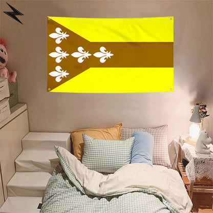 Fyon Dorado, Puerto Rico Flag Banner