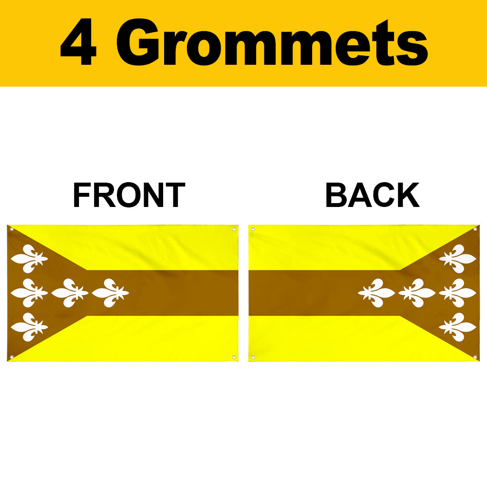 Fyon Dorado, Puerto Rico Flag Banner