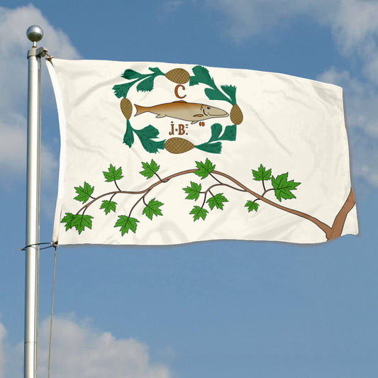 Fyon Drapeau des Patriotes de Saint-Eustache et de Saint-Benoît Flag Banner