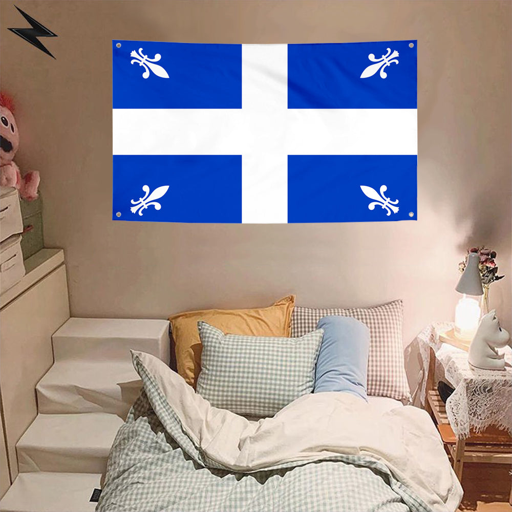 Fyon Drapeau du Québec 1948 Flag Banner