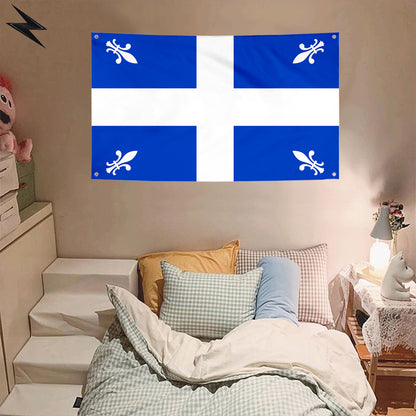 Fyon Drapeau du Québec 1948 Flag Banner