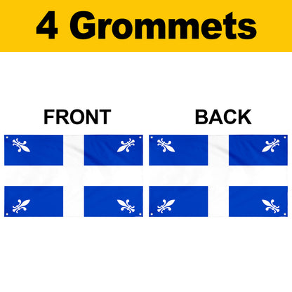 Fyon Drapeau du Québec 1948 Flag Banner