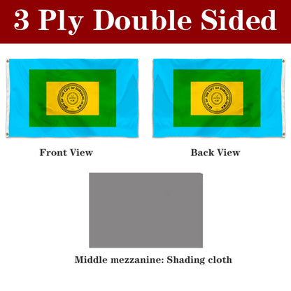 Fyon Dubuque, Lowa Flag Banner