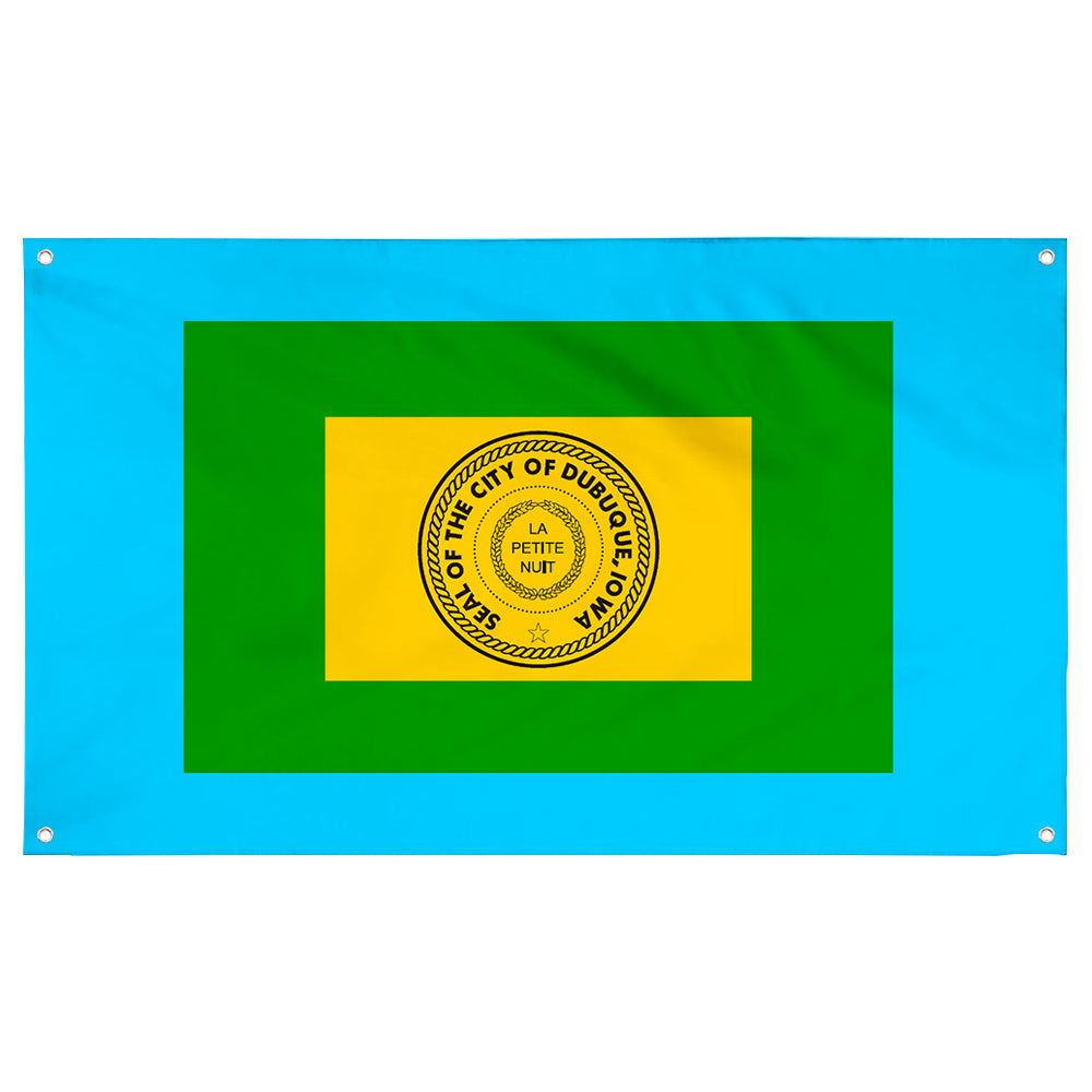 Fyon Dubuque, Lowa Flag Banner