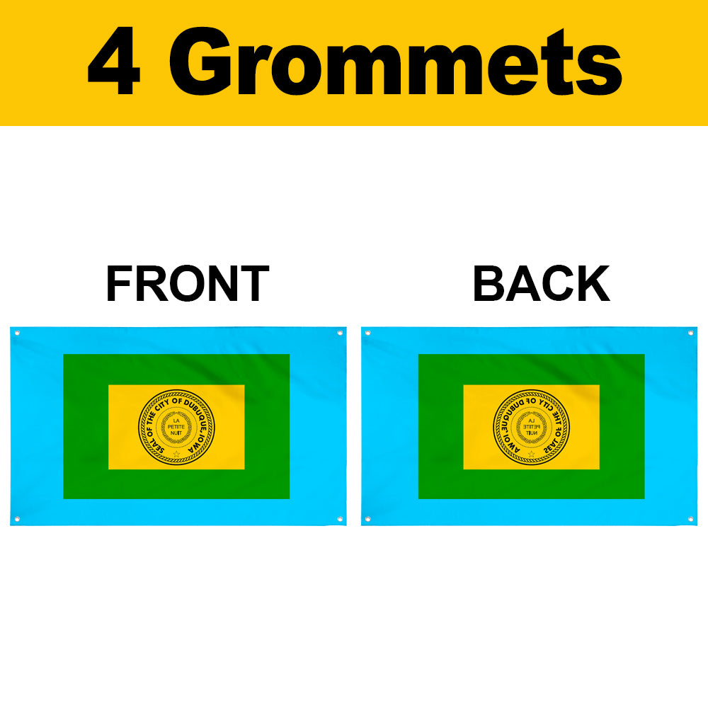 Fyon Dubuque, Lowa Flag Banner