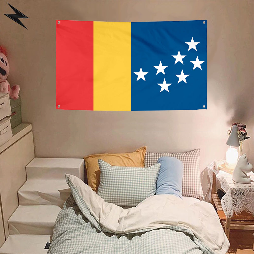 Fyon Durham, North Carolina Flag Banner