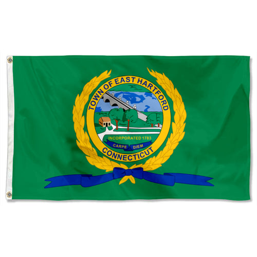 Fyon Double-sided East Hartford, Connecticut Flag Banner