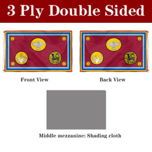 Fyon Double-sided Eastern Province, Sri Lanka Flag Banner