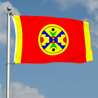 Fyon Eel Ground First Nation Flag Banner