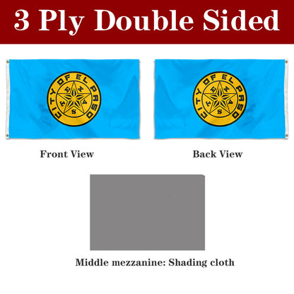Fyon El Paso, Texas (1948–1960) Flag Banner