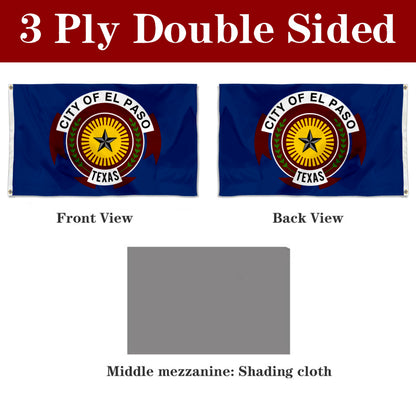 Fyon El Paso,Texas Flag Banner
